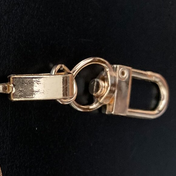 BAG CHARM GOLD-TONED BUTTERFLY WITH ELEGANT BEJEWELED ACCENTS - Picture 7 of 7